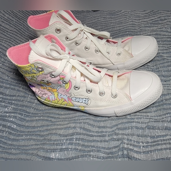 Converse Kith x Disney x Notebook Print Chuck Taylor All Star men's 6 women's 8 - Picture 4 of 9